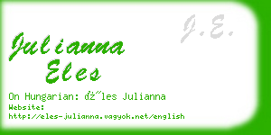 julianna eles business card